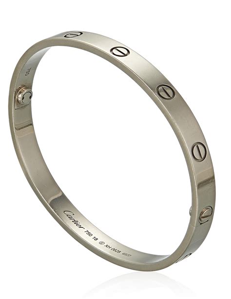 cartier mens bangle|cartier love bangle men.